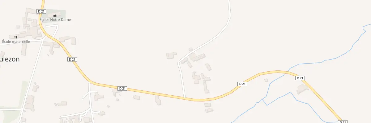Plan du 4 Descot à Doulezon