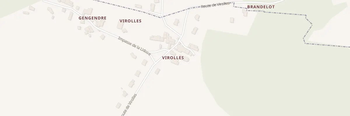 Plan du 34 Rte de Virolles à Lamothe-Montravel