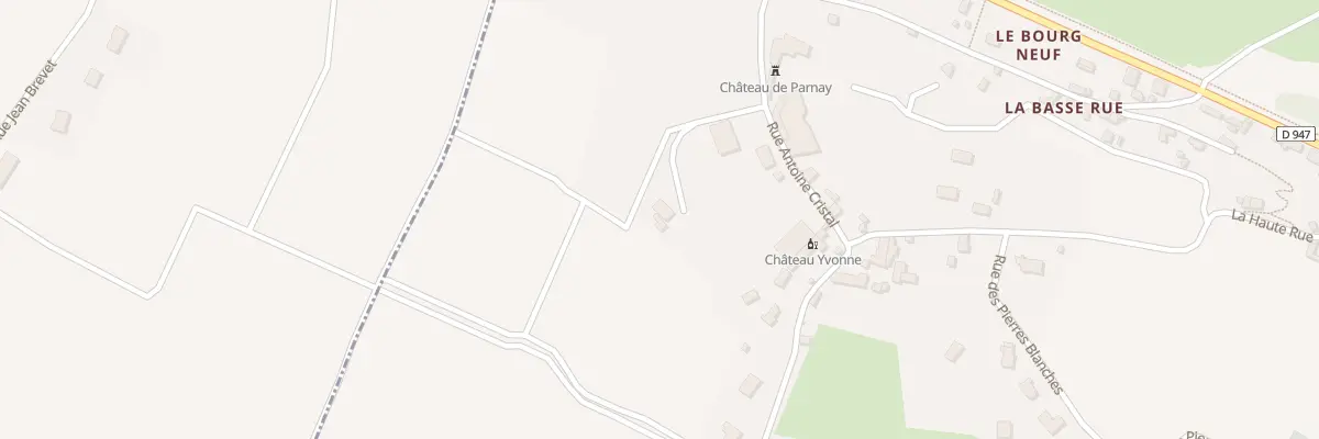 Plan du 4 Rue Cristal à Parnay