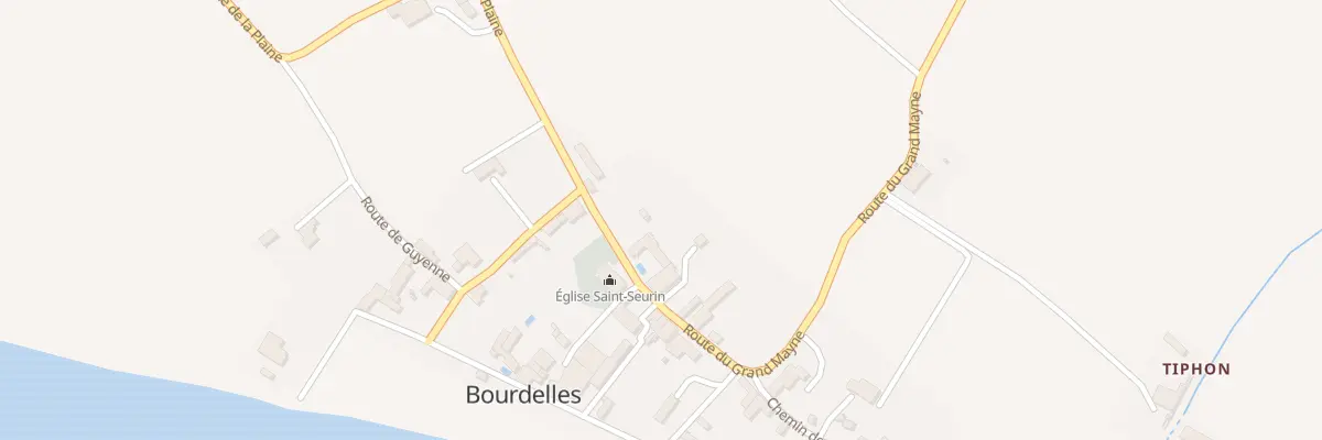 Plan du 26 Le Bourg à Bourdelles