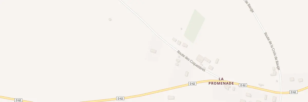 Plan du 227 Rte des Coquetières à Mouliherne