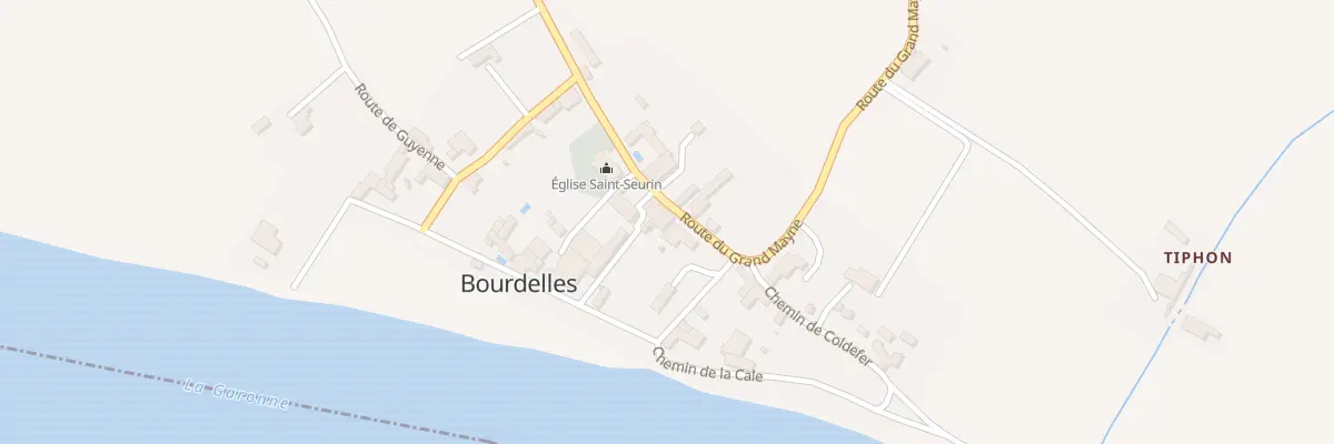 Plan du 38 Le Bourg à Bourdelles