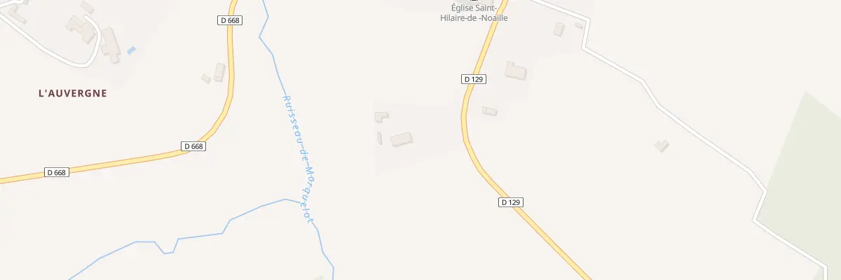Plan du 46 Rte du Chateau à Saint-Hilaire-de-la-Noaille