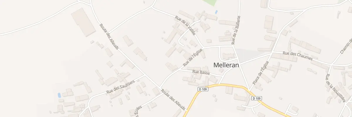 Plan du 5097 Rue de l’Eglise à Melleran