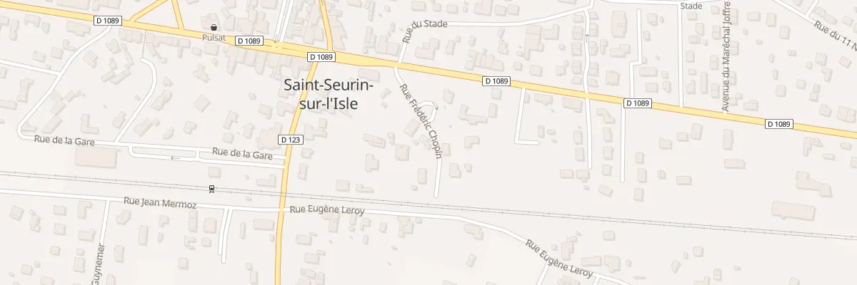 Plan du 4A Rue Frédéric Chopin à Saint-Seurin-sur-l’Isle