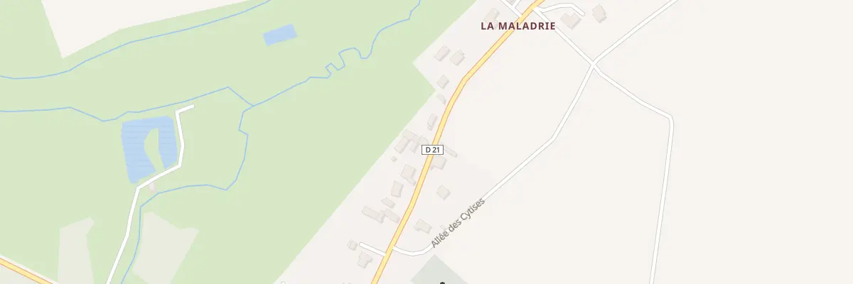 Plan du 61 Rue du Meridien à Neuvillalais
