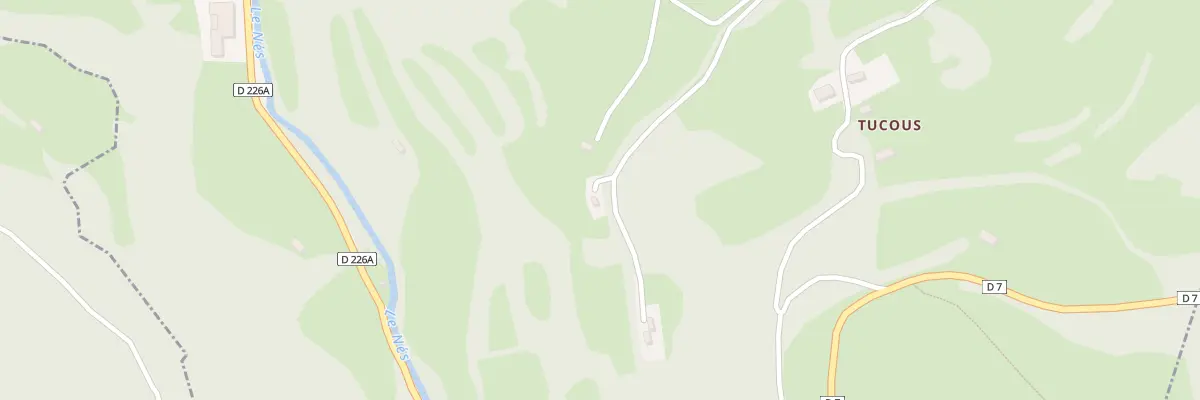 Plan du 24 Che du Tucou à Juncalas