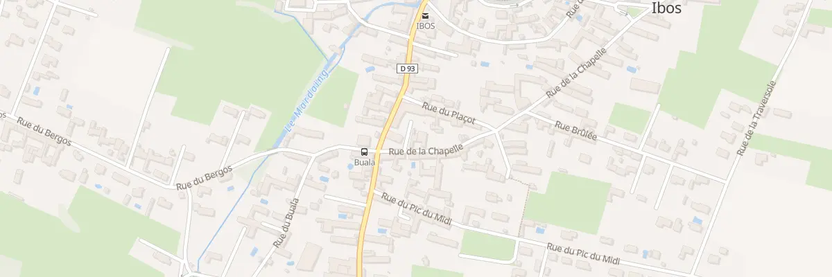 Plan du 3 Rue de la Chapelle à Ibos