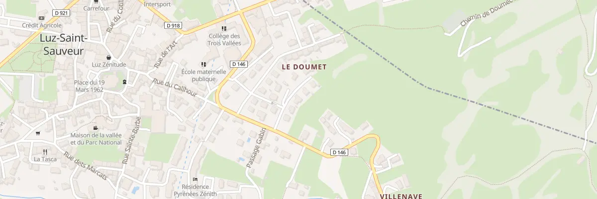 Plan du 6 Imp André Cazabat à Luz-Saint-Sauveur