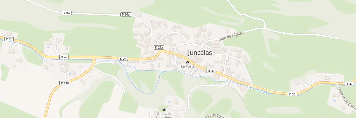Plan du 1 Imp Mgr Laurence à Juncalas