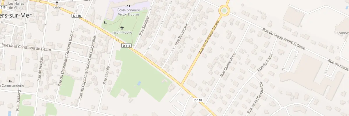 Plan du 25B Rue Boucicaut à Villers-sur-Mer