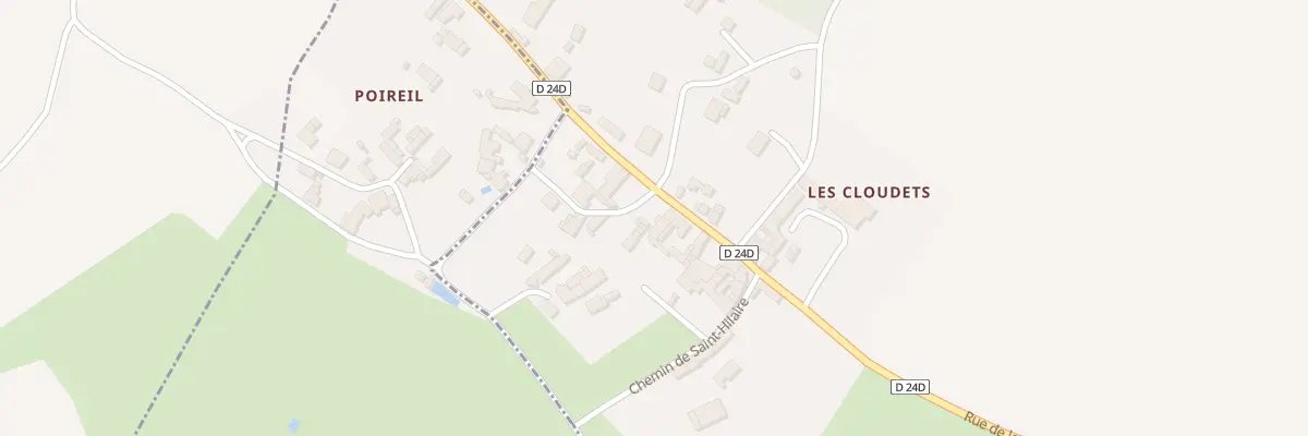 Plan du 12 Rue de la Forêt à Cherves