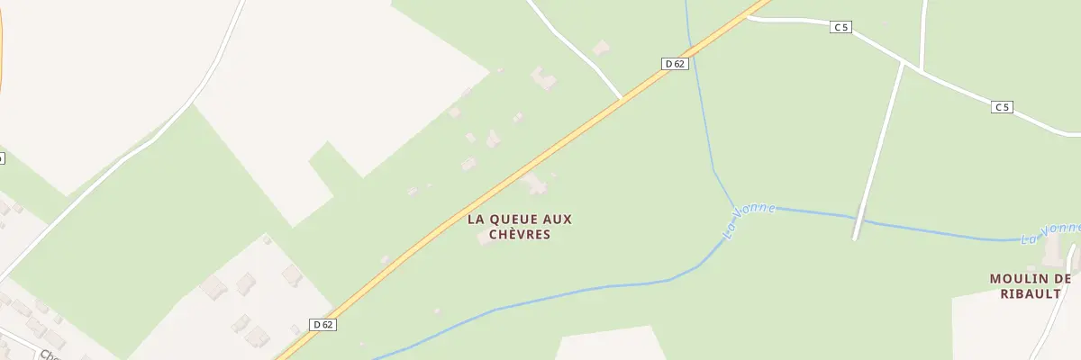 Plan du 6 Rte de Poitiers à Sanxay
