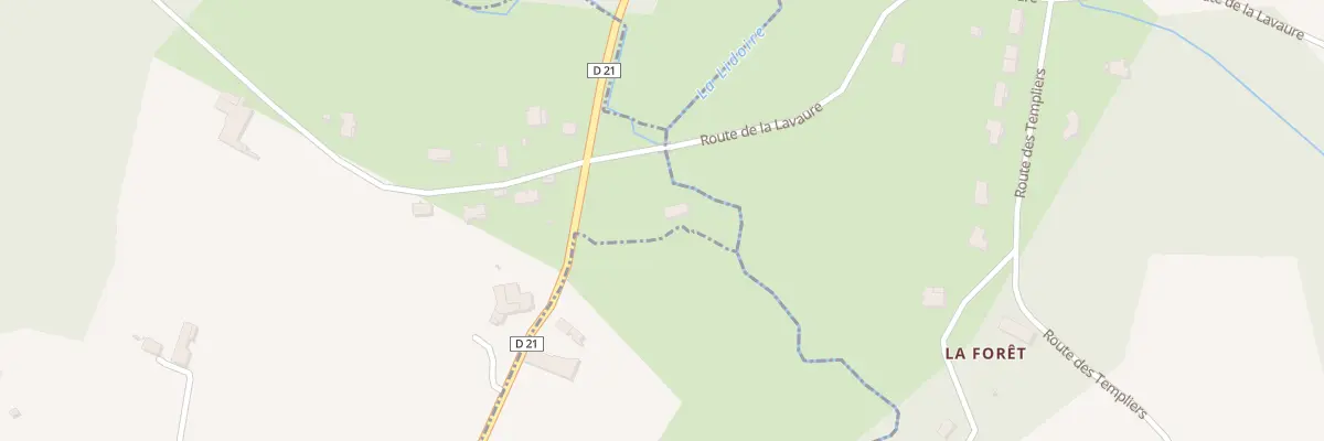 Plan du 95 Le Tamisier à Castillon-la-Bataille