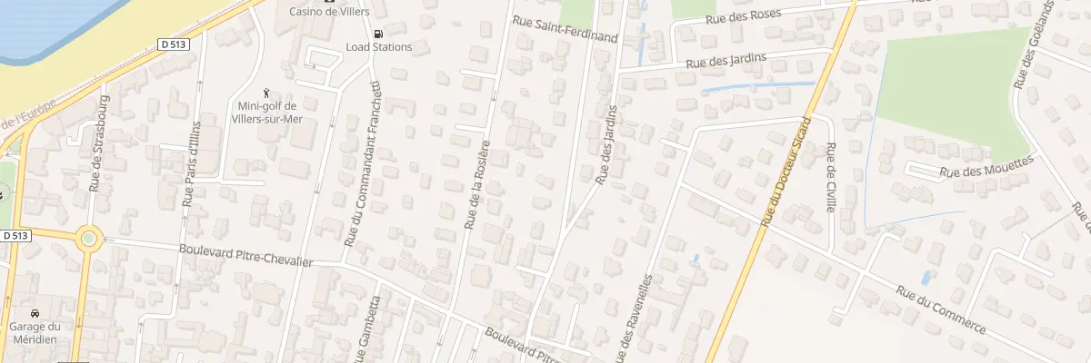Plan du 20 Rue Saint-Ferdinand à Villers-sur-Mer