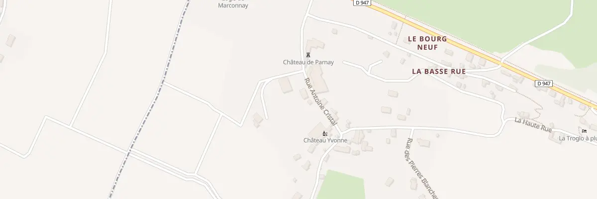 Plan du 8 Rue Cristal à Parnay