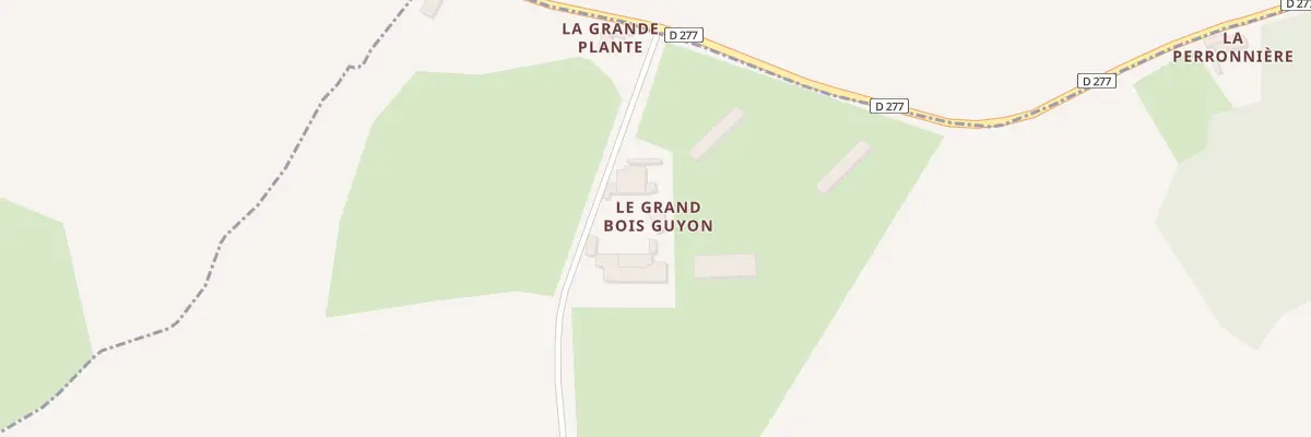 Plan du 5003 Bois Guyon à Souligné-Flacé