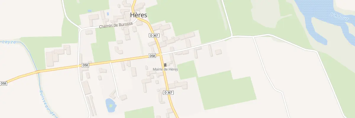 Plan du 2 Che du Bernet à Hères