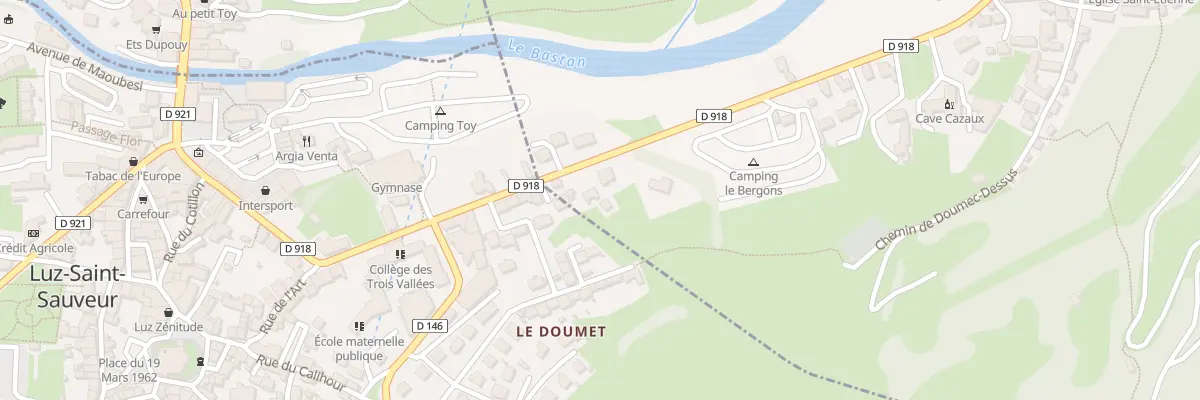 Plan du 5003 Doumec Dessus à Esterre