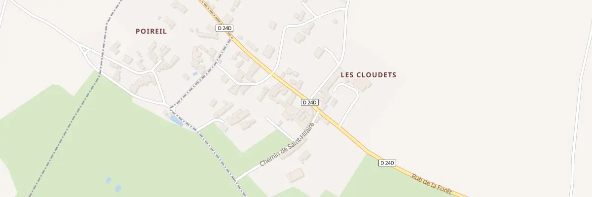 Plan du 6 Rue de la Forêt à Cherves