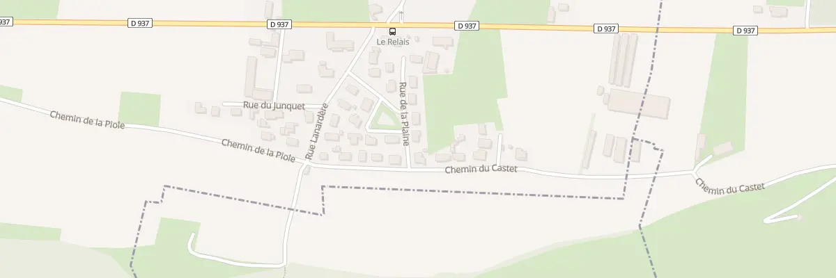 Plan du 12 Rue de la Plaine à Lézignan