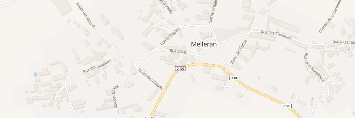Plan du 4 Rte de Chef Boutonne à Melleran