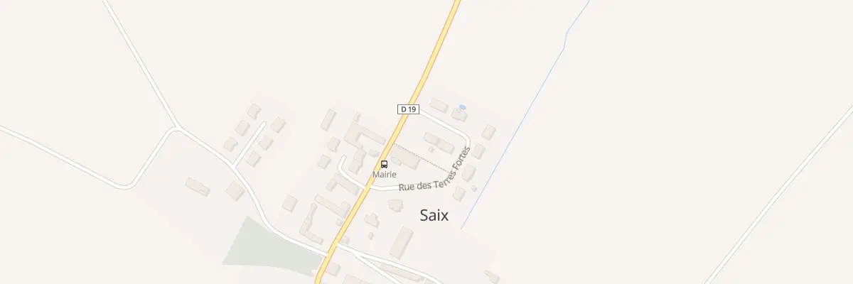 Plan du 3 Rue des Terres Fortes à Saix