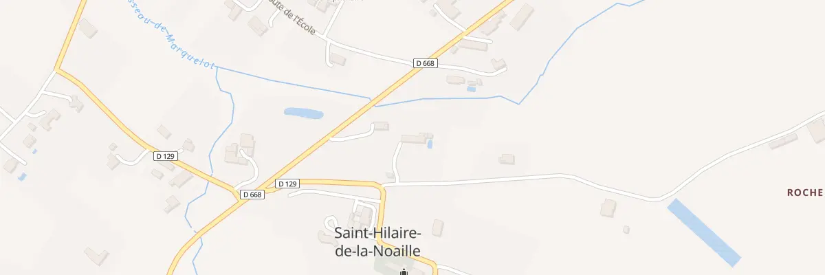 Plan du 7 Au Chateau à Saint-Hilaire-de-la-Noaille