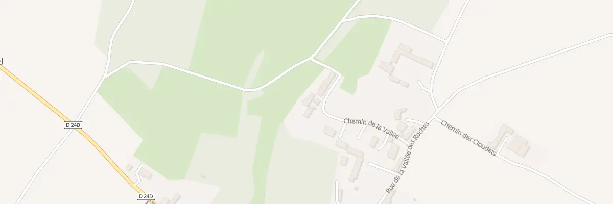 Plan du 8 Che de la Vallee à Cherves
