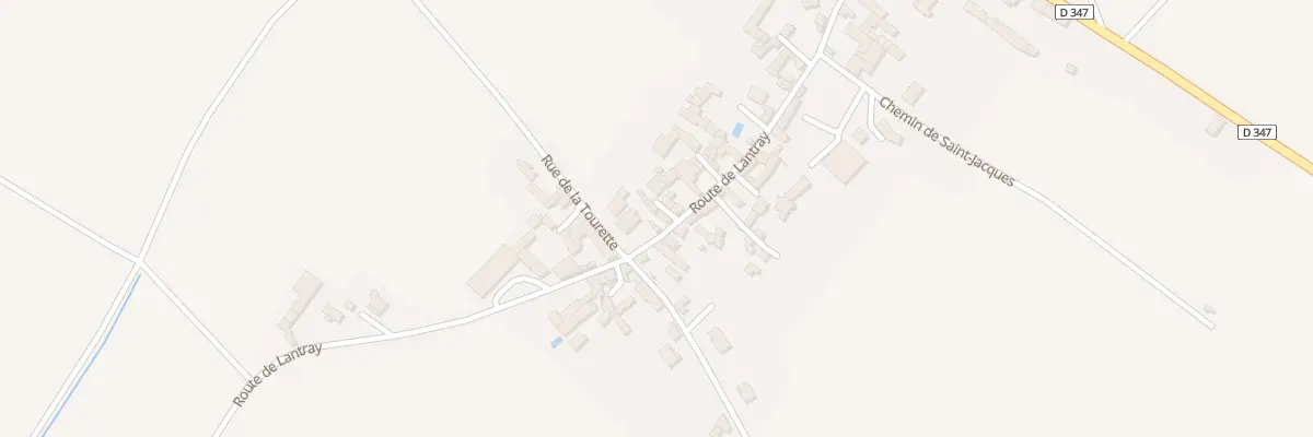 Plan du 10 Rte de Lantray aux Trois-Moutiers