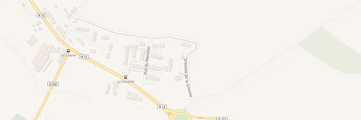 Plan du 4 Imp de la Gouvrie à Pacé