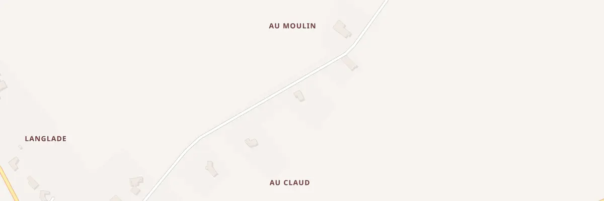 Plan du 4 Au Claud à Saint-Hilaire-de-la-Noaille