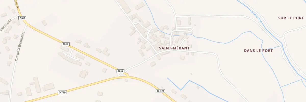 Plan du 1 Rue des Aubuges à Aigre