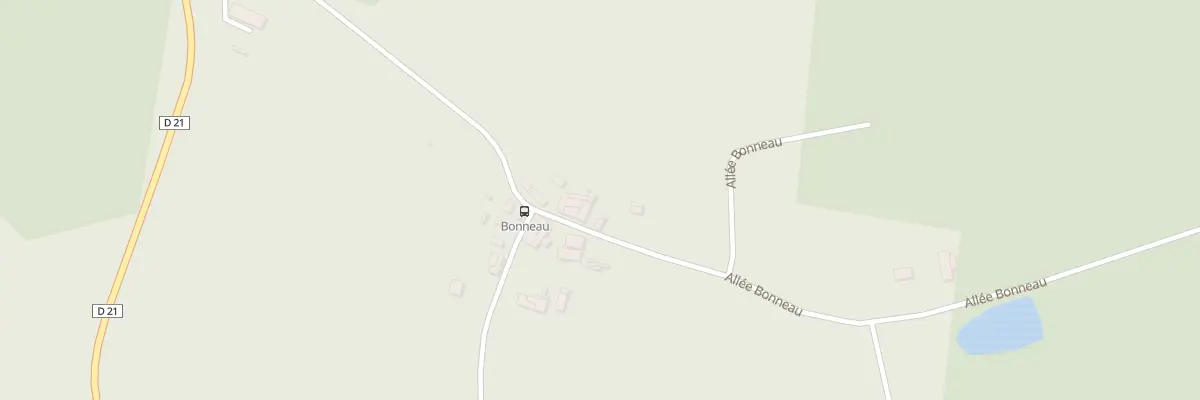 Plan du 1 A Bonneau à Saint-Christophe-de-Double