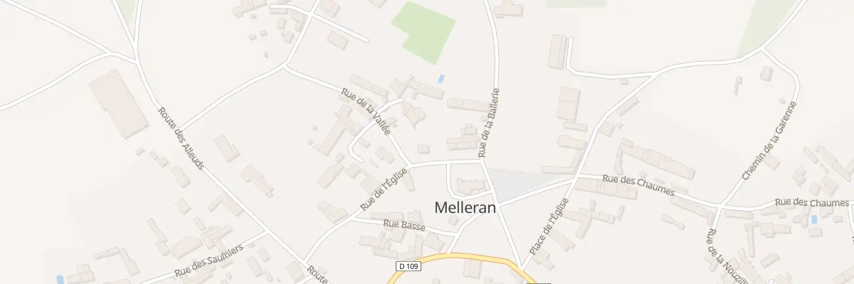 Plan du 5302 Rue de l’Eglise à Melleran
