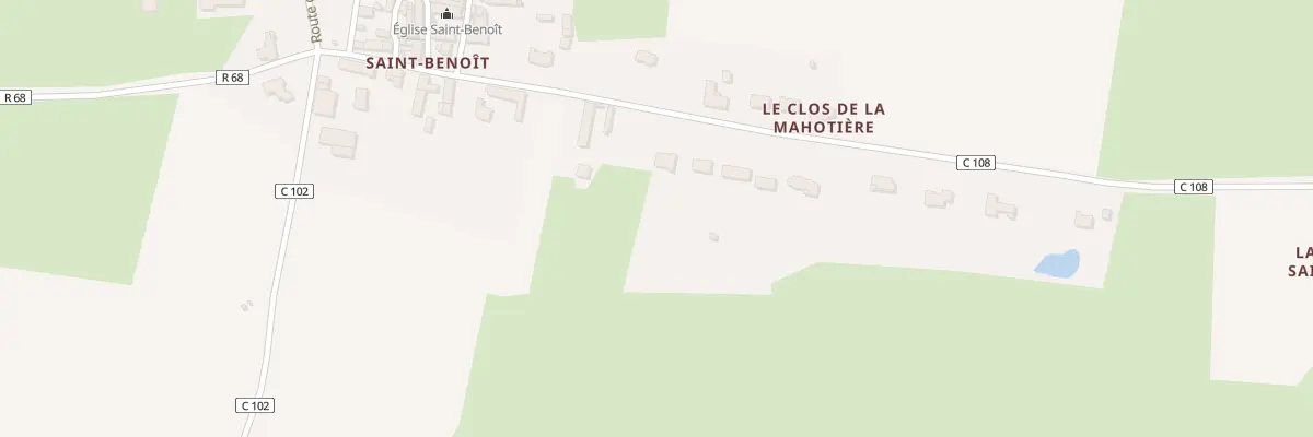 Plan du 13 Rue des Mahotieres à Chemiré-le-Gaudin