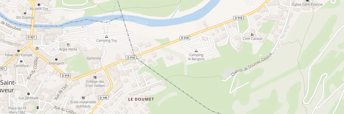 Plan du 10 Rte du Tourmalet à Esterre
