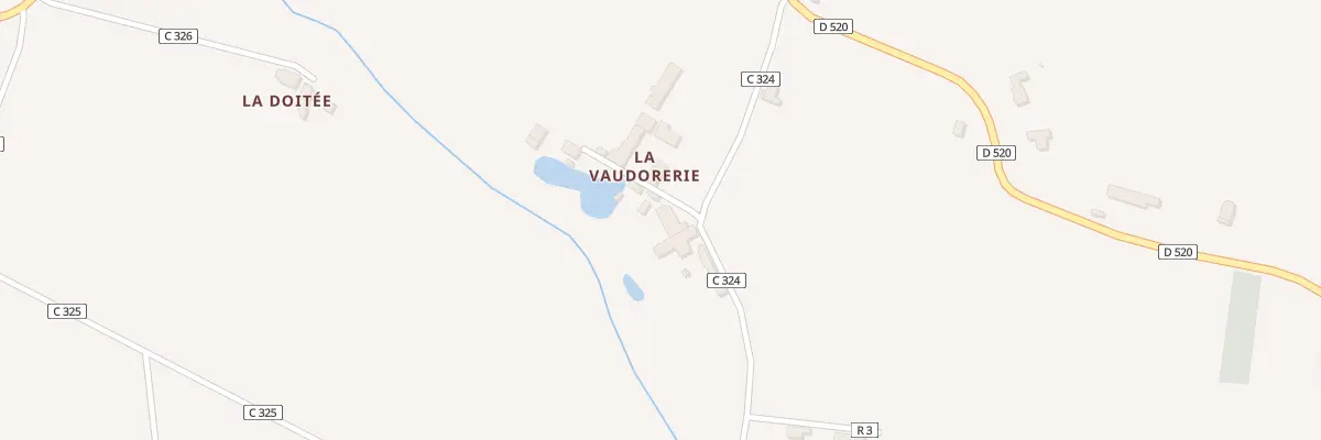 Plan du 172 Rue de la Vaudorerie à Mieuxcé