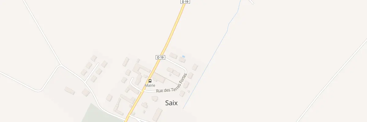 Plan du 12 Rue des Terres Fortes à Saix