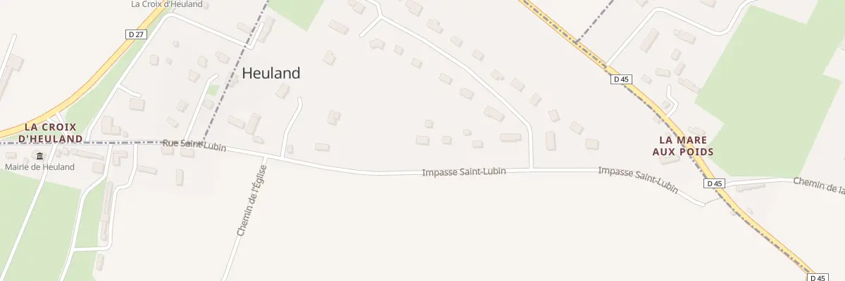 Plan du 187 Imp Saint-Lubin à Heuland