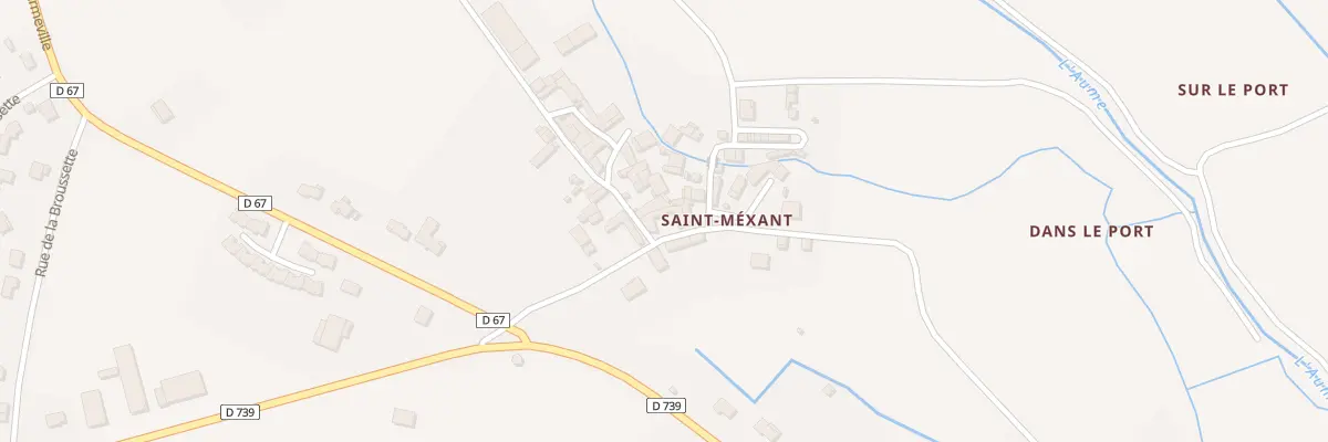 Plan du 8 Rue du Logis à Aigre