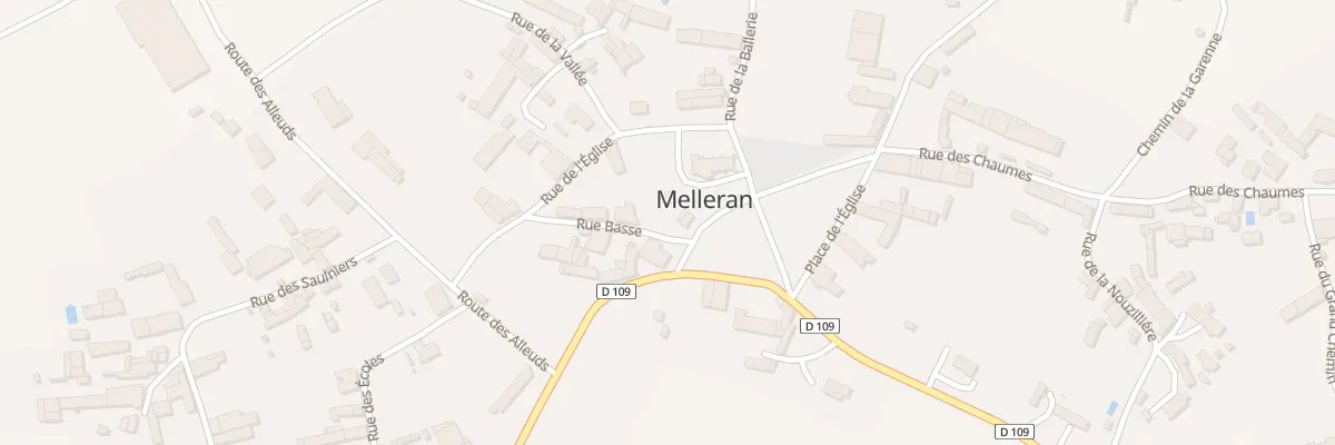 Plan du 5102 Pl de l’Eglise à Melleran