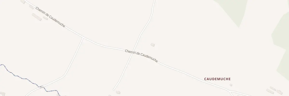 Plan du 5129 Caudemuche à Cresseveuille