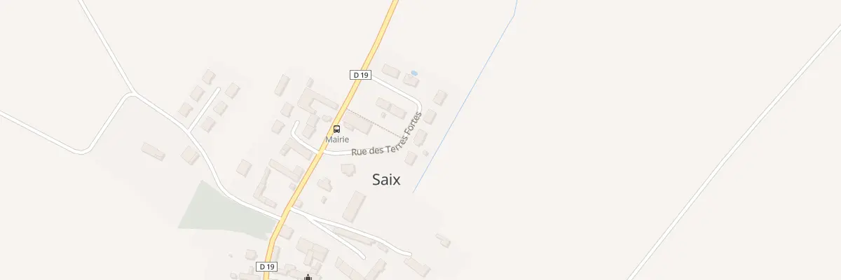 Plan du 6 Rue des Terres Fortes à Saix