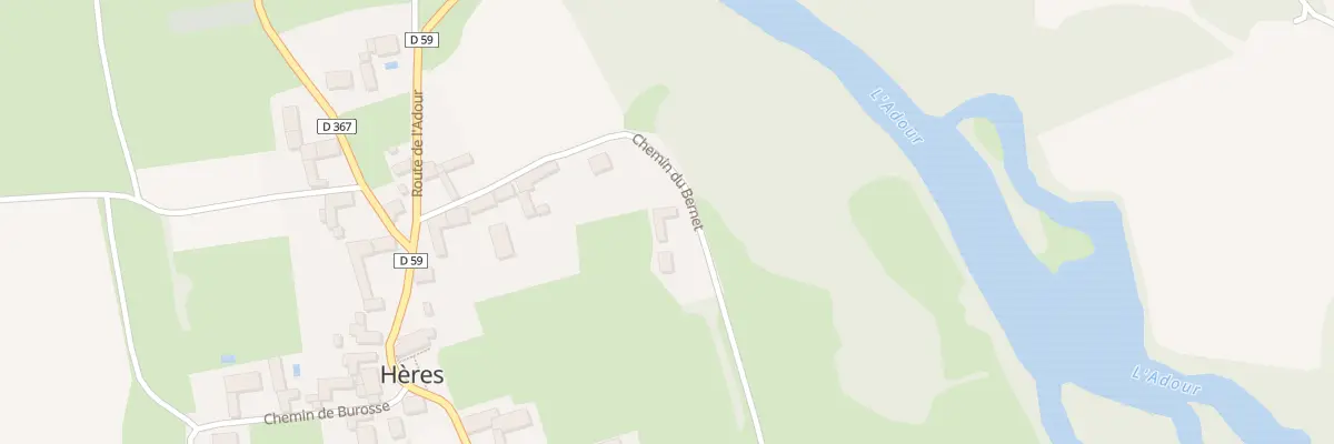 Plan du 7 Che du Bernet à Hères