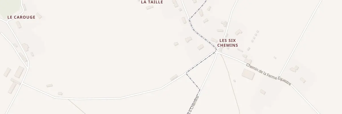 Plan du 5036 La Taille à Saint-Léger-Dubosq