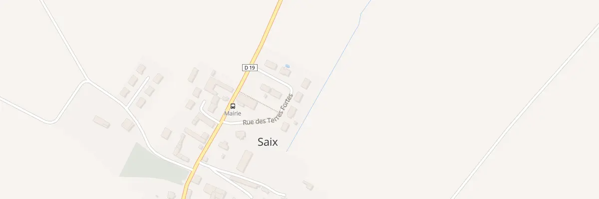 Plan du 8 Rue des Terres Fortes à Saix