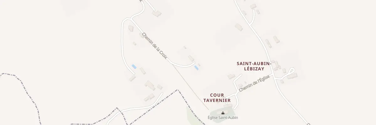 Plan du 393 Che de la Croix à Beaufour-Druval