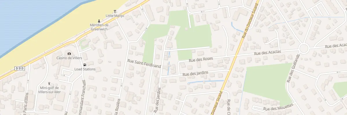 Plan du 6 Imp des Jardins à Villers-sur-Mer