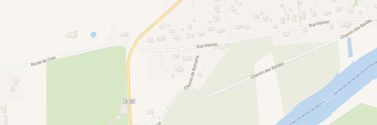 Plan du 2 Brisson Est à Porchères